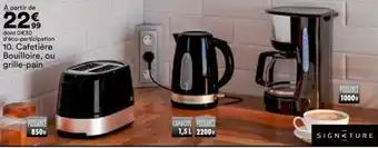 BUT 10. Cafetière Bouilloire, ou grille-pain offre
