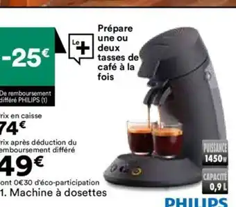 BUT 11. Machine à dosettes offre
