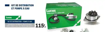 E.Leclerc L'Auto KIT DE DISTRIBUTION ET POMPE À EAU offre