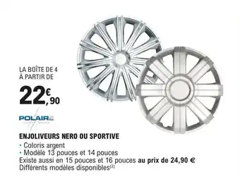 E.Leclerc L'Auto ENJOLIVEURS NERO OU SPORTIVE offre