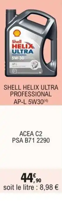SHELL HELIX ULTRA PROFESSIONAL AP-L 5W30(4)
