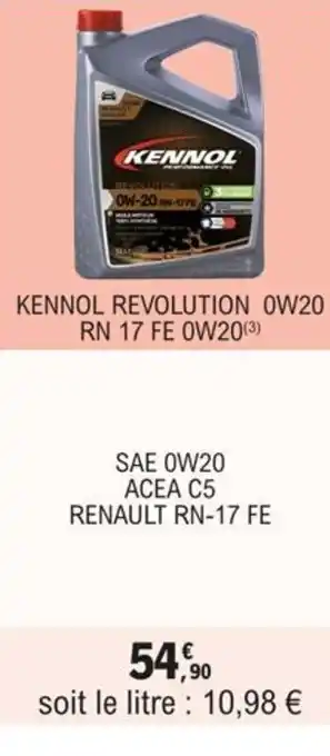 KENNOL REVOLUTION OW20 RN 17 FE OW20(3)