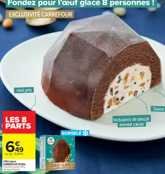 Carrefour Market L'Œuf glacé Carrefour Extra offre