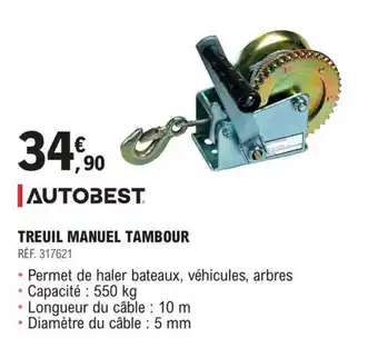 TREUIL MANUEL TAMBOUR