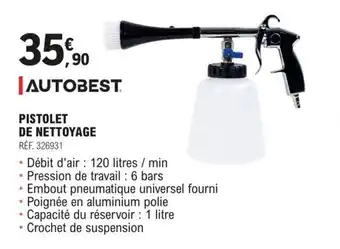 PISTOLET DE NETTOYAGE