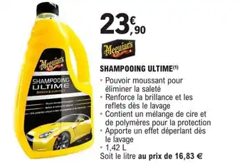 E.Leclerc L'Auto SHAMPOOING ULTIME offre