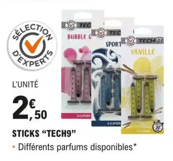 E.Leclerc L'Auto STICKS "TECH9" offre