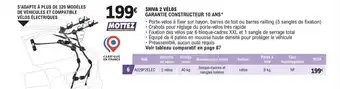 E.Leclerc L'Auto SHIVA 2 VÉLOS offre