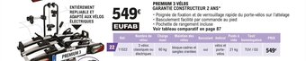 E.Leclerc L'Auto PREMIUM 3 VÉLOS offre