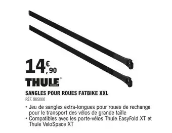 SANGLES POUR ROUES FATBIKE XXL