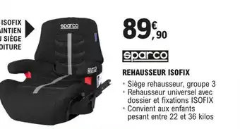 REHAUSSEUR ISOFIX