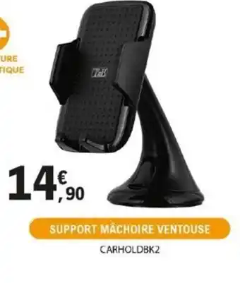 SUPPORT MACHOIRE VENTOUSE CARHOLDBK2
