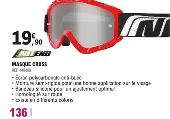 E.Leclerc L'Auto MASQUE CROSS offre
