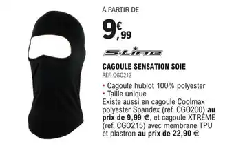 CAGOULE SENSATION SOIE RĂF. CG0212