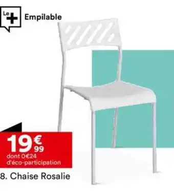 BUT 8. Chaise Rosalie offre