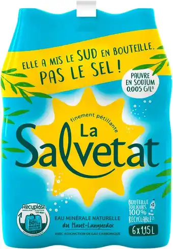 Match Salvetat eau minérale naturelle pétillante offre