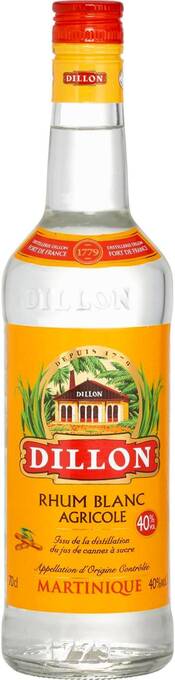 Match Dillon rhum blanc agricole de la martinique offre
