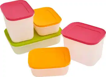 Tupperware set 5 boîtes de congélation igloo,