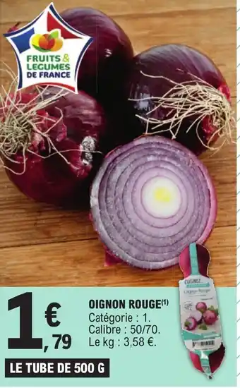 E.Leclerc OIGNON ROUGE(¹) offre