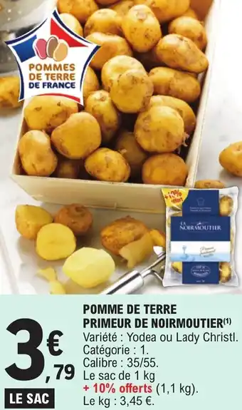 E.Leclerc POMME DE TERRE PRIMEUR DE NOIRMOUTIER (¹) offre