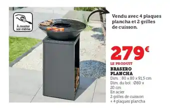 Super U BRASERO PLANCHA offre