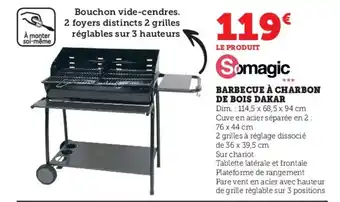 Super U BARBECUE À CHARBON DE BOIS DAKAR offre