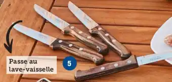 Super U 4 COUTEAUX STEAK offre