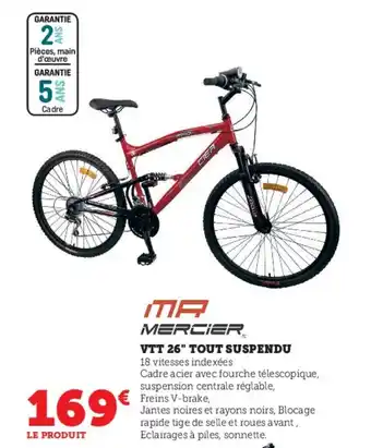 VTT 26" TOUT SUSPENDU