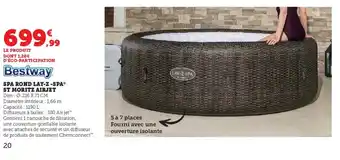 Super U SPA ROND LAY-Z-SPAⓇ ST MORITZ AIRJET offre