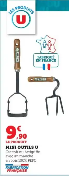 Super U MINI OUTILS U offre