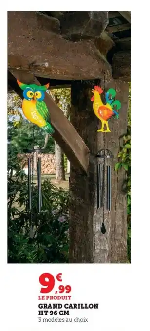 Super U GRAND CARILLON HT 96 CM offre