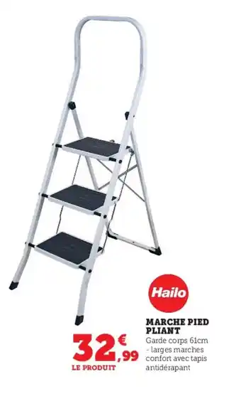 Super U MARCHE PIED PLIANT offre