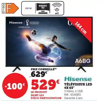 Super U TÉLÉVISEUR LED offre