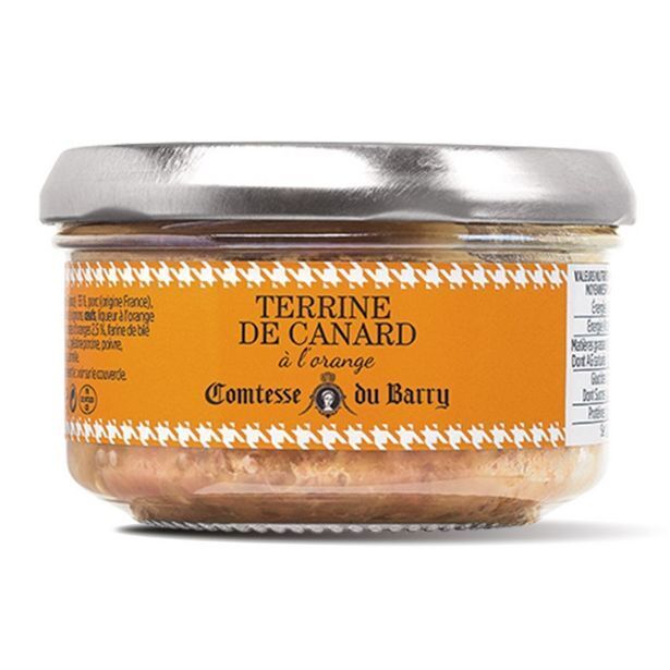Promo Terrine de canard à l'orange chez Comtesse du Barry
