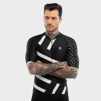 Maillot manches courtes cyclisme siroko m2 finisher noir homme