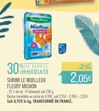 Match SURIMI LE MOELLEUX FLEURY MICHON offre