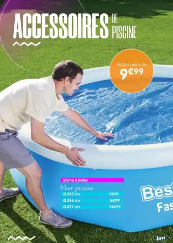 b&m Bâche à partir de offre