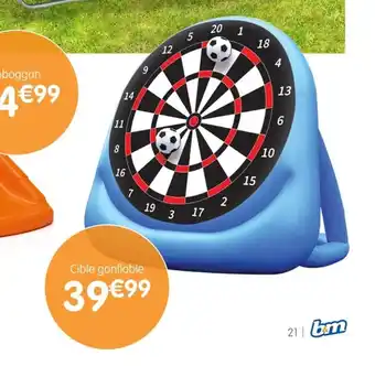 b&m Cible gonflable offre