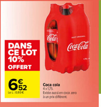 Carrefour Market Coca cola offre