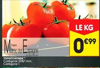 Leader Price Tomate Ronde offre