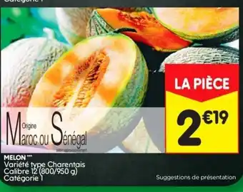 Leader Price Melon offre