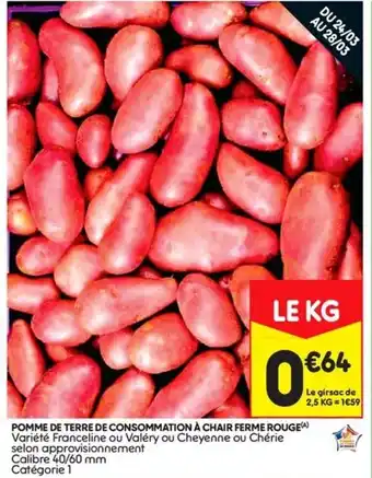 Leader Price Pomme de Terre de Consommation offre