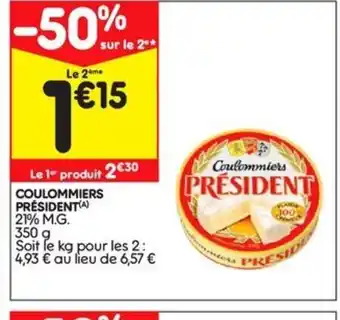 Leader Price Coulommiers Président offre