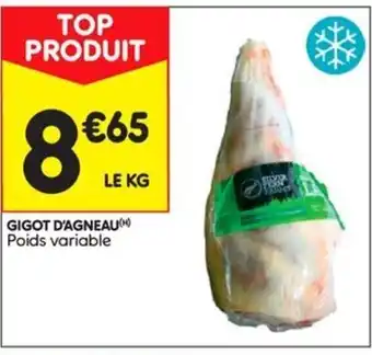 Leader Price Gigot d'Agneau offre