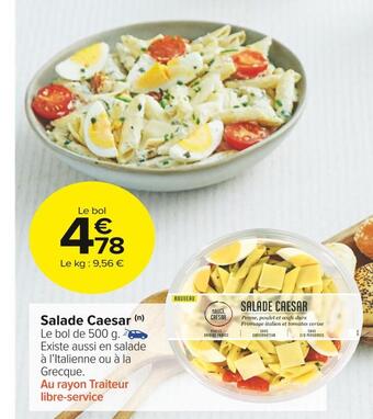 Carrefour Market Salade caesar offre