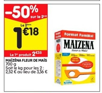 Leader Price Maïzena Fleur de Maïs offre