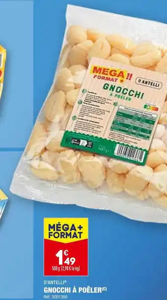 ALDI D’antelli gnocchi à poêler offre