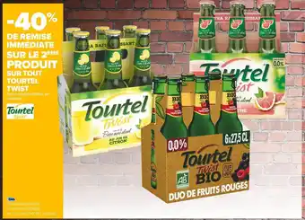 Carrefour Market Tourtel twist -40% de remise immédiate sur le 2ème produit sur tout tourtel twist offre