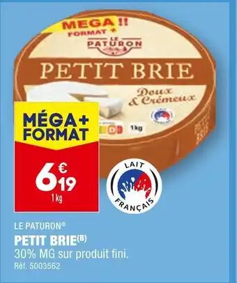 ALDI Le paturon petit brie offre