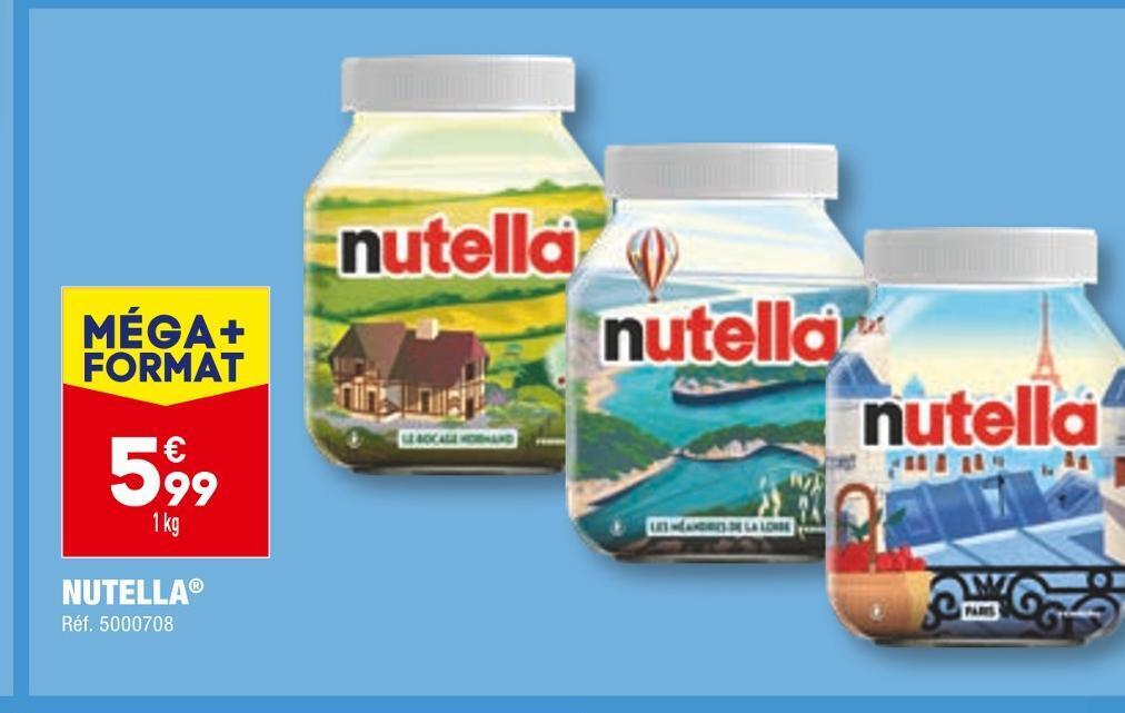 Promo Nutella nutella chez ALDI
